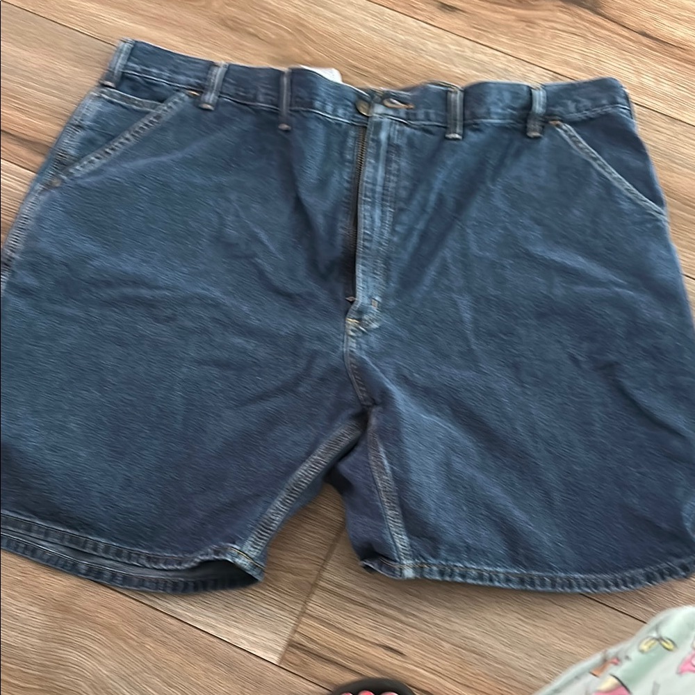 Carhartt Blue Jean Shorts carpenter style